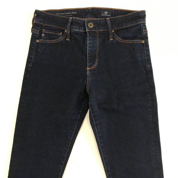 Ag Adriano Goldschmied FARRAH High Rise Skinny Ankle Jeans 25 - Picture 2 of 10